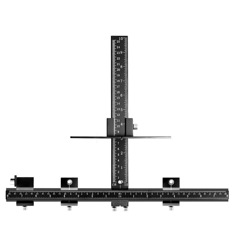 Woodworking Drill Guide Jig – Furniture Installation Hole Positioning Tool