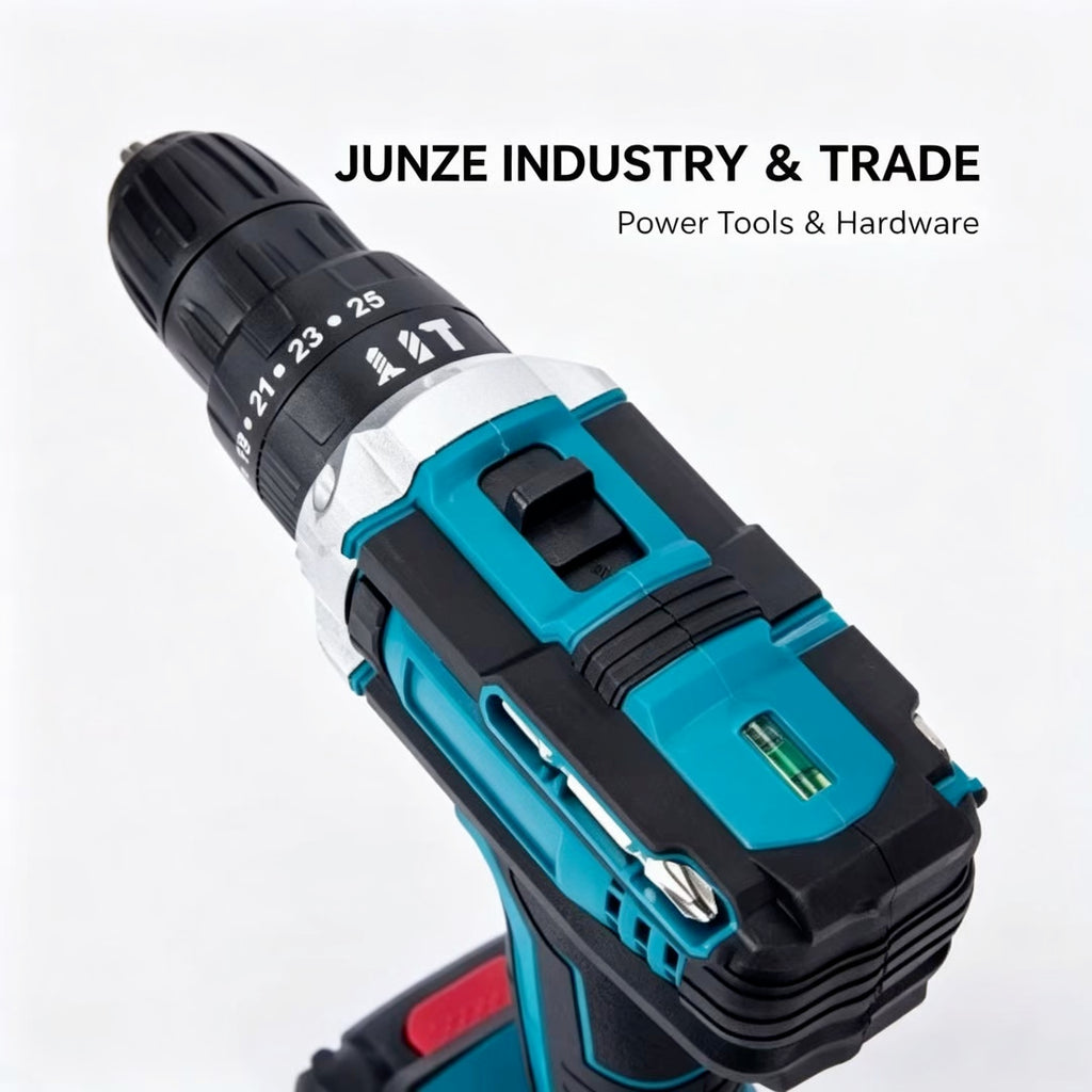Cordless impact drill top view