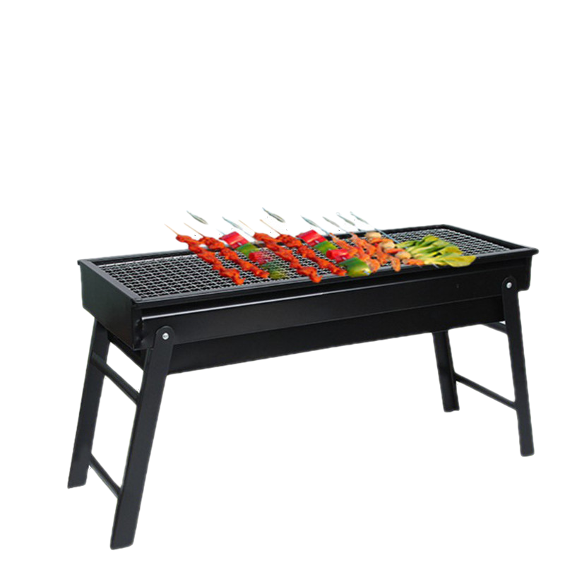 Portable Smokeless Charcoal BBQ Grill – Folding Outdoor Camping Stove
