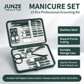 German brand nail clipper set, nail clippers, original pedicure nail clipper, ear pick, stainless steel, gift box