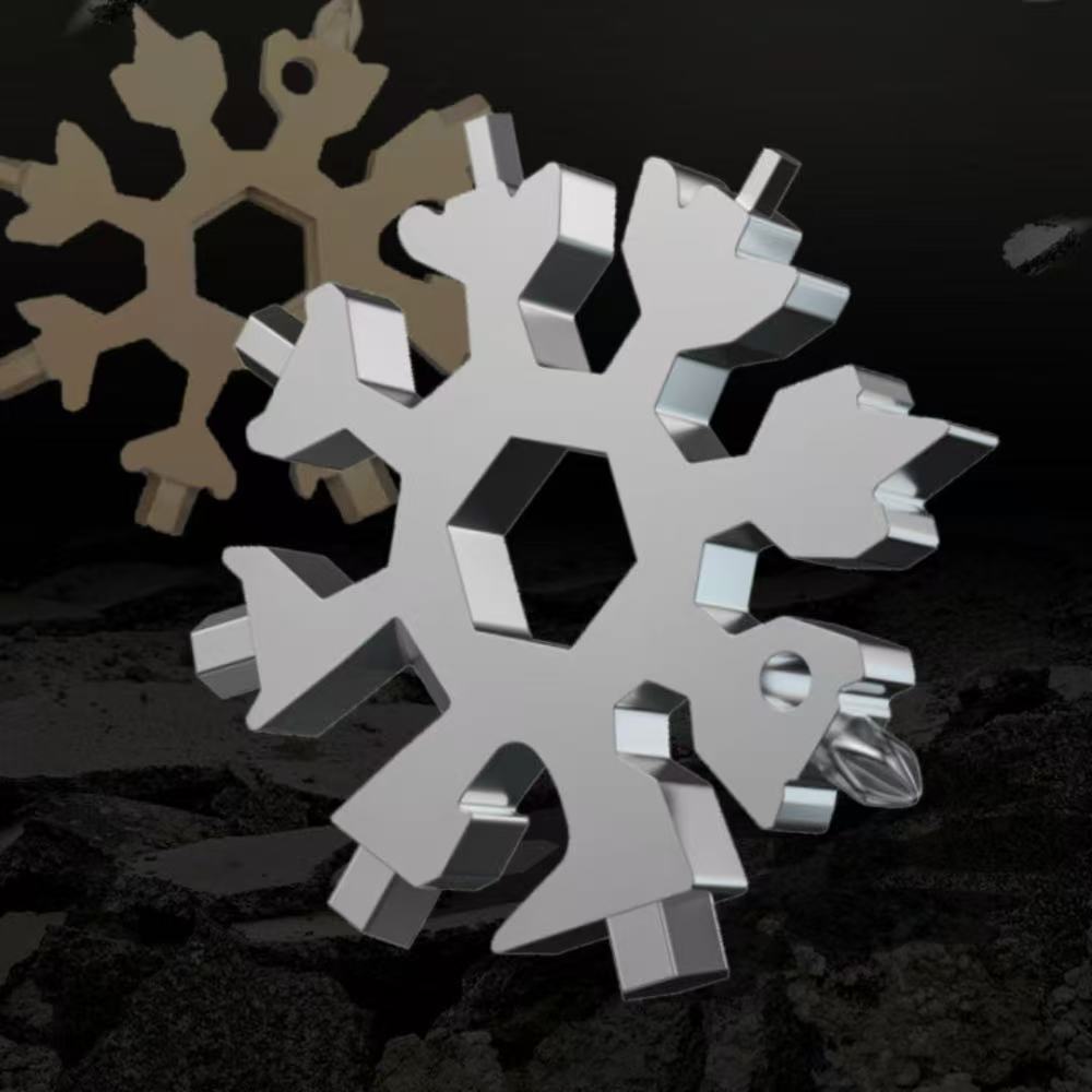 18-in-1 Snowflake Wrench – The Ultimate EDC Pocket Toolkit