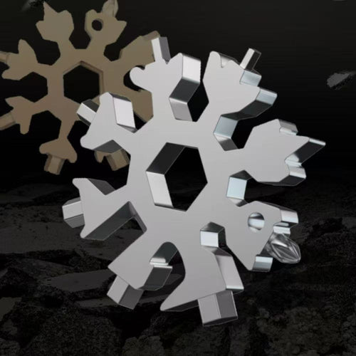18-in-1 Snowflake Wrench – The Ultimate EDC Pocket Toolkit