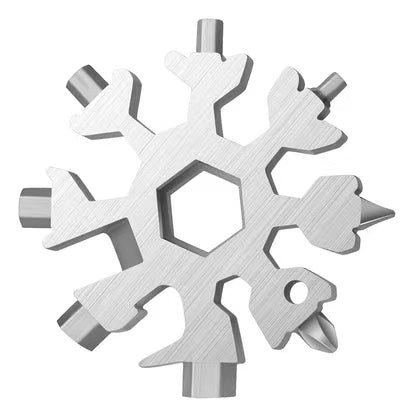 18-in-1 Snowflake Wrench – The Ultimate EDC Pocket Toolkit